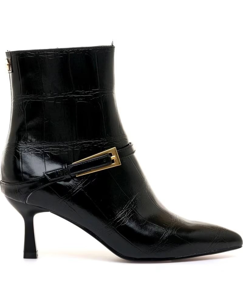 BOTINES DE TACÓN MARIA MARE 63823 EN COLOR NEGRO