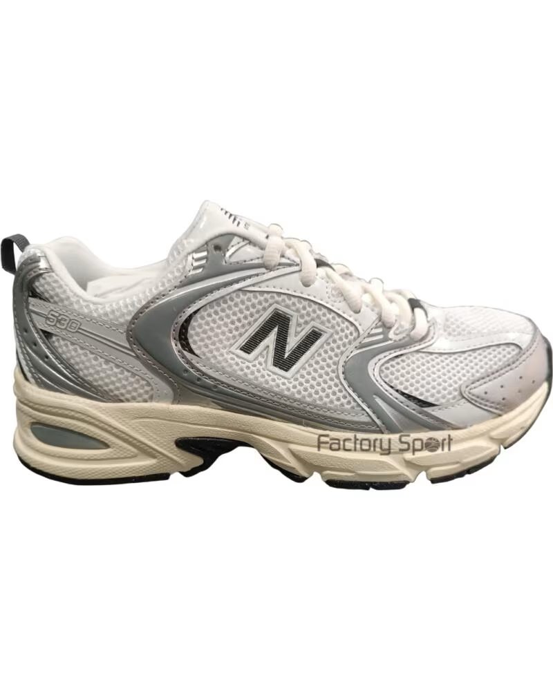 ZAPATILLAS NEW BALANCE U530ESA GRIS PLATA ESA BLA-GR-BEI