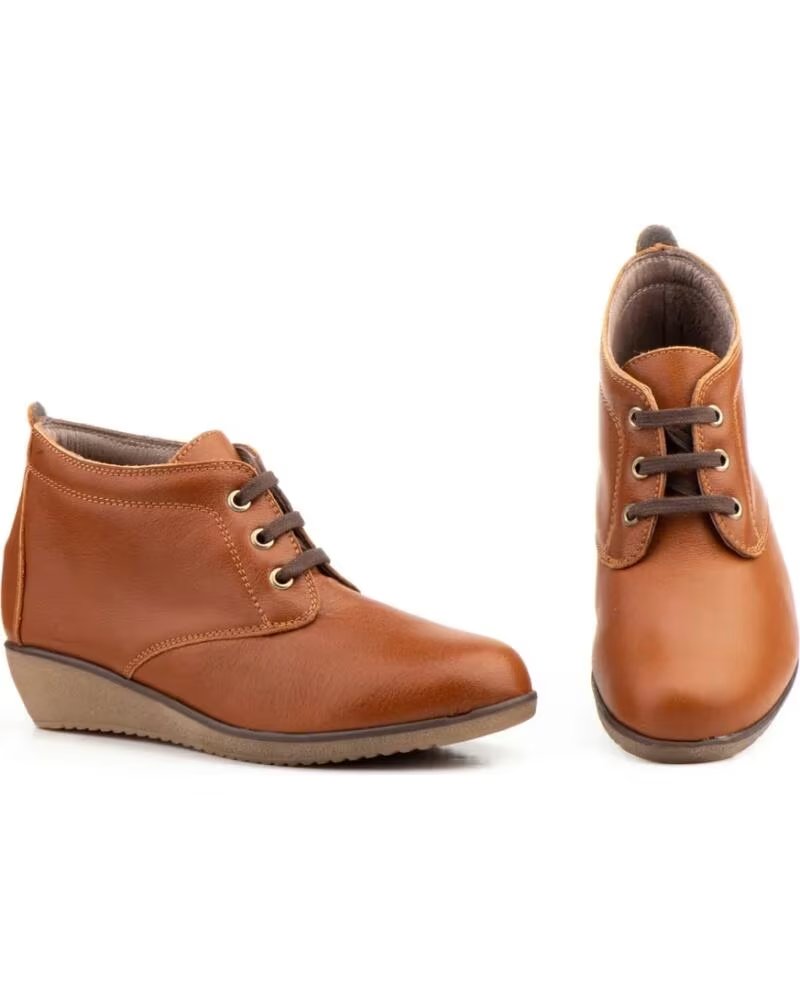ALTO ESTILO BOTTINES FEMME CUIR MARRON LACETS MODÈLE AE398 MARRóN