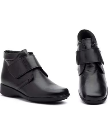 MORXIVA BOTAS PELE SALTO ANABELA MODELO 801 NEGRO