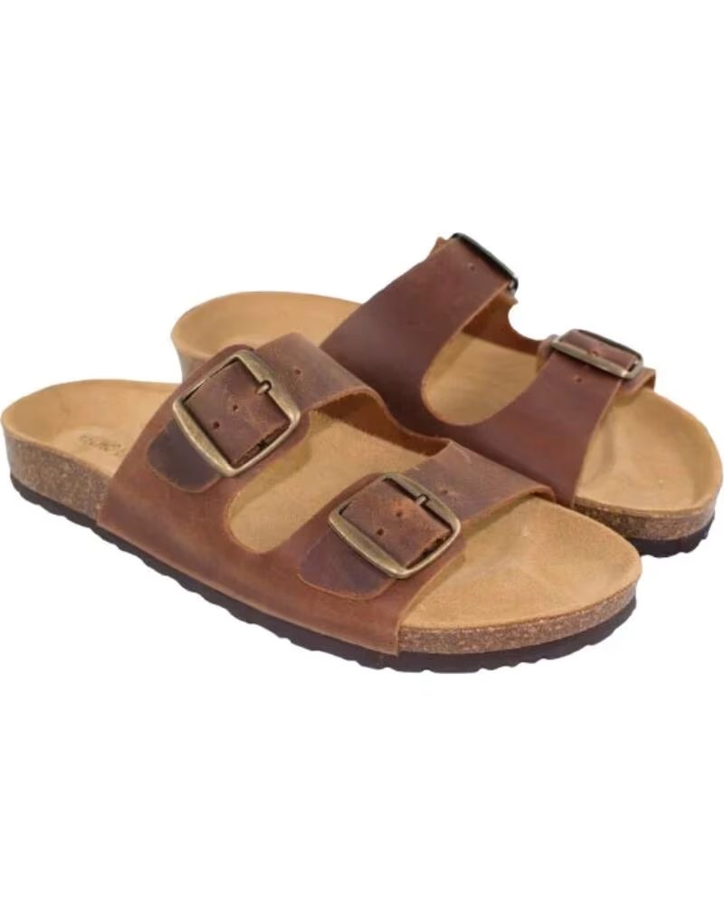 KATOSINES ANATOMISCHE HERRENSANDALEN MODELL 6195 BRAUN MARRóN