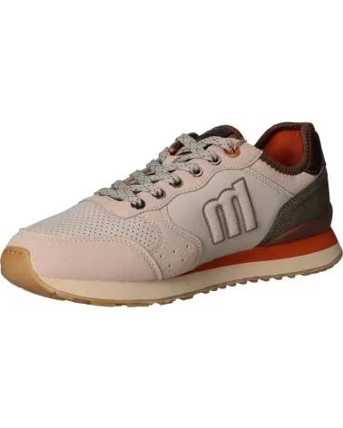 MTNG Zapatilla Casual Sneaker mujer Mustang 60113 BEIGE