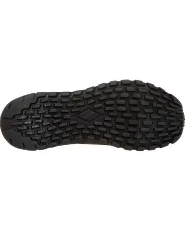 SKECHERS BOTINES PLANOS UNO RUGGED-ARCTIC AVENUE NEGRO