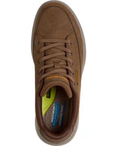 SKECHERS RELAXED FIT STERLING - CEDRIK ZAPATILLAS CASUAL DE HOMBRE MARRóN