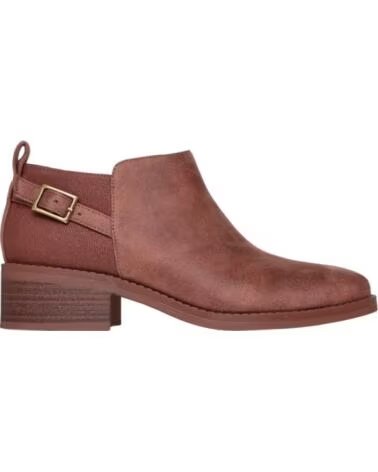 SKECHERS BOBS WANDER LUXE BOTINES DE TACÓN MARRÓN