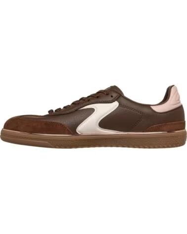 SKECHERS BASKETS 185405 BRPK MARRON