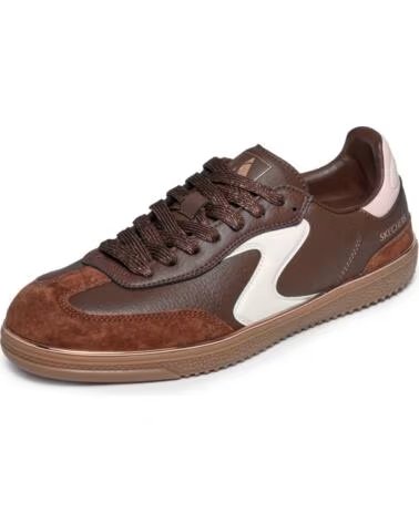 SKECHERS BASKETS 185405 BRPK MARRON