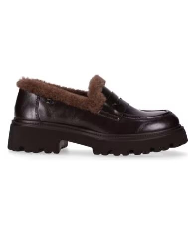 MOCASSINS EN FAUX CUIR À TALON BAS POUR FEMME PELOTERA CHIKA10 MARRON-BROWN