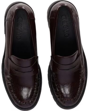 MOKASSINS MIT MITTLEREM ABSATZ CHIKA10 RUSIAN 01 BRAUN MARRON-BROWN