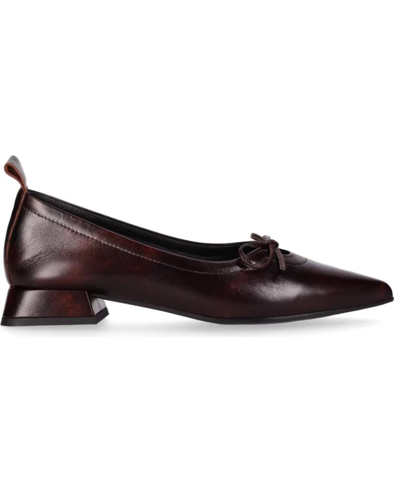 CHIKA10 ST KIWY 10 ZAPATOS DE PIEL MARRÓN MARRON-BROWN