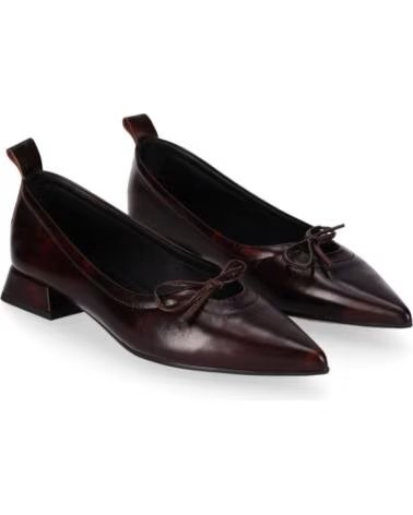 CHIKA10 ST KIWY 10 ZAPATOS DE PIEL MARRÓN MARRON-BROWN