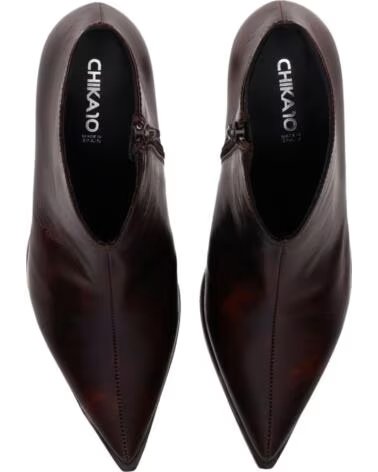 BOTINES DE PIEL CHIKA10 ST KIWY 04 MARRÓN MARRON-BROWN