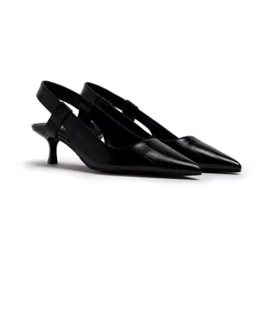 ESCARPINS SLINGBACK À TALONS MTNG 55764 NOIR NEGRO