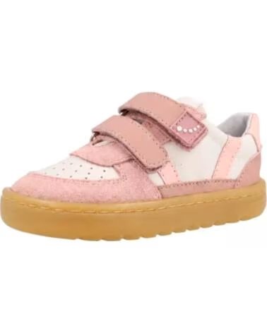 BLANDITOS BARFUSS KINDER BY CRIOS CAICOS WEISS-ROSA BLANCO-ROSA