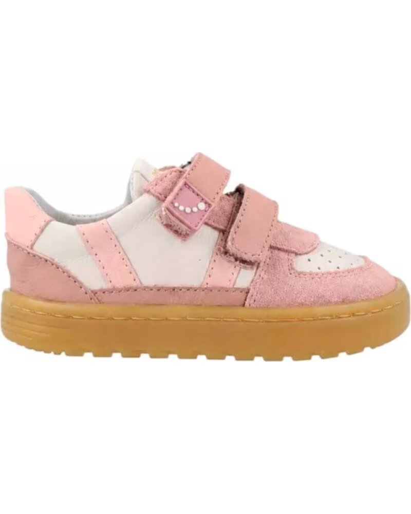 BLANDITOS BARFUSS KINDER BY CRIOS CAICOS WEISS-ROSA BLANCO-ROSA