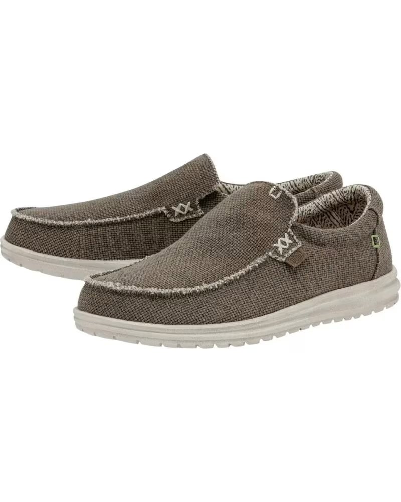 HEY DUDE HD40124-2BS ZAPATOS CASUALES CAMEL HOMBRE MARRóN
