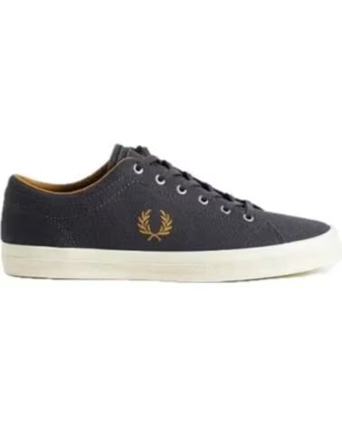 FRED PERRY BASELINE CANVAS B2349 297 ANCHOR GREY ZAPATILLAS