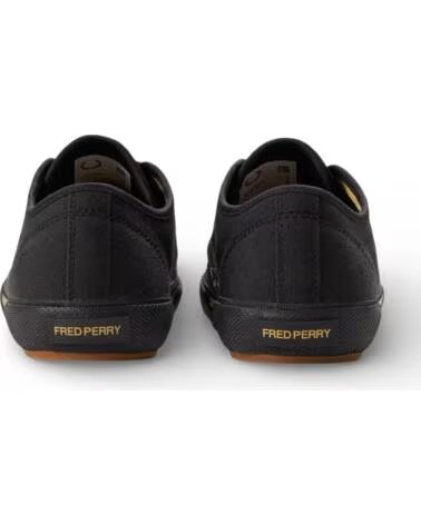 ZAPATILLAS FRED PERRY B708 VINTAGE TENNIS CANVAS B2332 90A BLACK