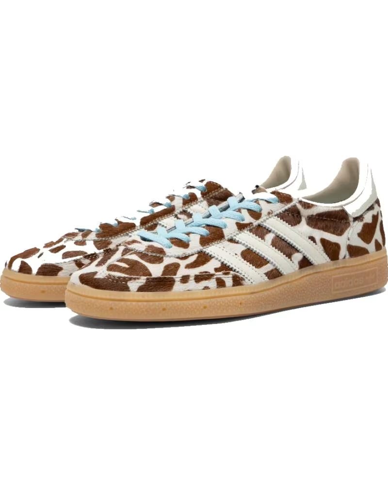 BASKETS ADIDAS HANDBALL SPEZIAL ANIMAL PRINT KI6677 BEIGE BROWN