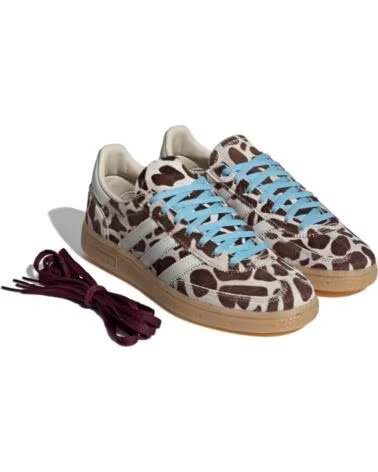 BASKETS ADIDAS HANDBALL SPEZIAL ANIMAL PRINT KI6677 BEIGE BROWN