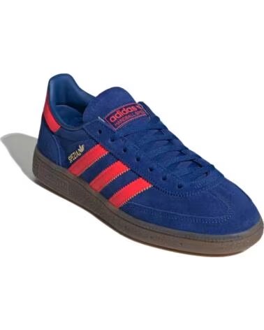 HANDBALL SPEZIAL WOMAN IH1495 COLLEGIATE ROYAL SOLAR RED GOLD METALLIC NAVY