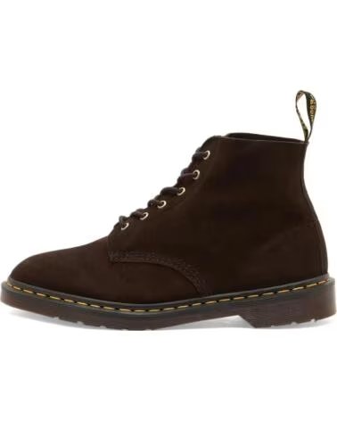 DR MARTENS 101 UB REPELLO CALF SUEDE CHOCOLATE BROWN
