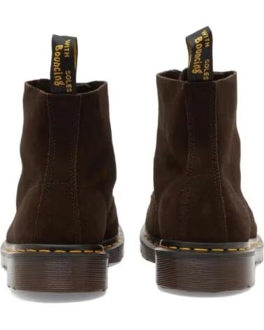 DR MARTENS 101 UB REPELLO CALF SUEDE CHOCOLATE BROWN