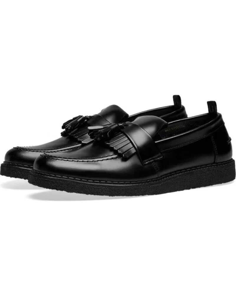 MOCASINES FRED PERRY X GEORGE COX TASSEL LOAFER B9278 BLACK