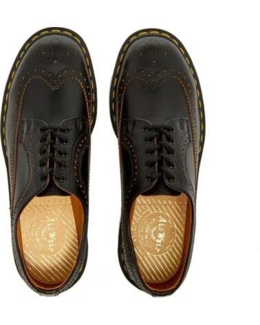 DR MARTENS ZAPATOS BLUCHER VINTAGE 3989 QUILON MADE IN ENGLAND NEGRO BLACK