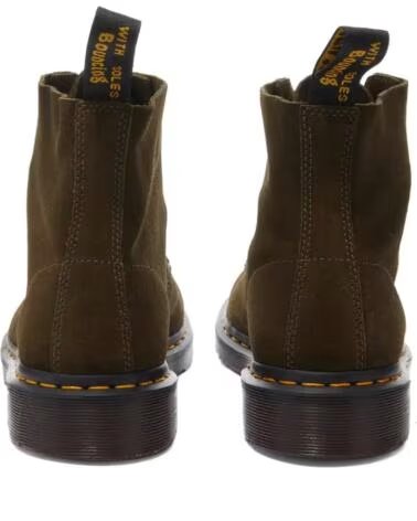 DR MARTENS BOTAS 101 UB REPELLO CALF SUEDE OLIVE
