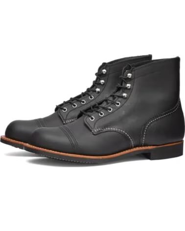 RED WING 8084 HERITAGE IRON RANGER 6 PULGADAS BOTA BLACK HARNESS