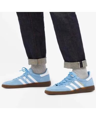 ADIDAS HANDBALL SPEZIAL BD7632 LIGHT BLUE CLOUD WHITE GUM
