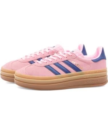 ADIDAS GAZELLE BOLD H06122 PINK GLOW VICTORY BLUE GUM LIGHT