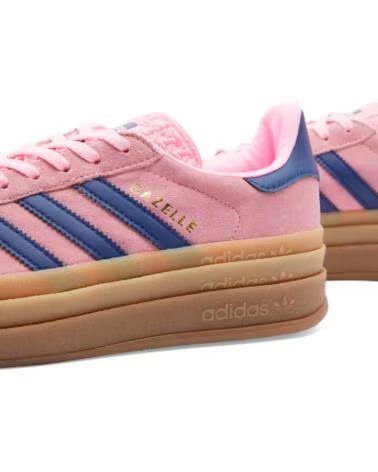 ADIDAS GAZELLE BOLD H06122 PINK GLOW VICTORY BLUE GUM LIGHT