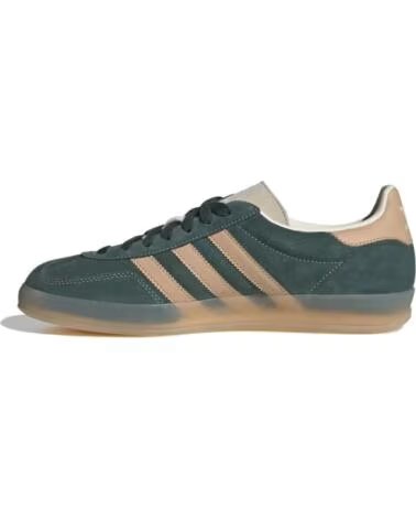 ADIDAS ZAPATILLAS GAZELLE INDOOR JH5402 SHADOW GREEN WARM SANDSTONE WONDER WHITE SAGE