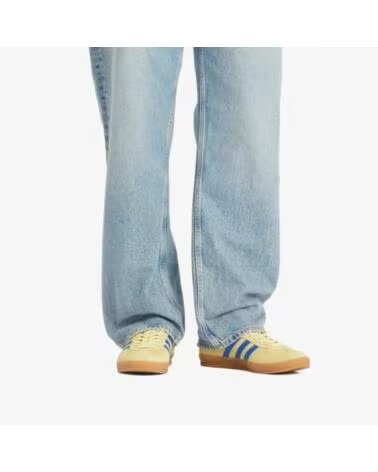 ADIDAS GAZELLE INDOOR JH5406 ZAPATILLAS POWDER YELLOW ROYAL BLUE CLOUD WHITE 44