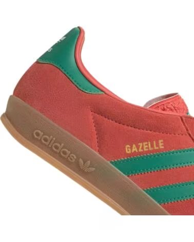ADIDAS GAZELLE INDOOR JH5407 PRELOVED SCARLET COURT GREEN CLOUD WHITE 46 RED