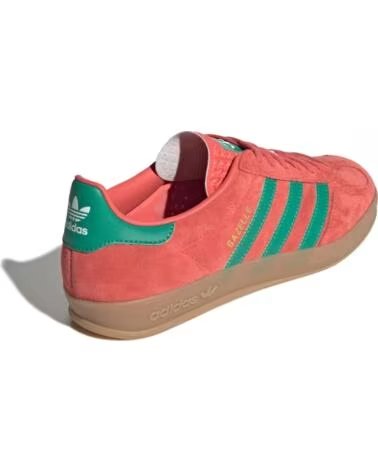 ADIDAS GAZELLE INDOOR JH5407 PRELOVED SCARLET COURT GREEN CLOUD WHITE 46 RED