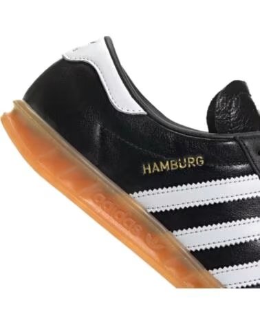 ADIDAS HAMBURG ZAPATILLAS JI2626 NEGRO BLANCO BLACK