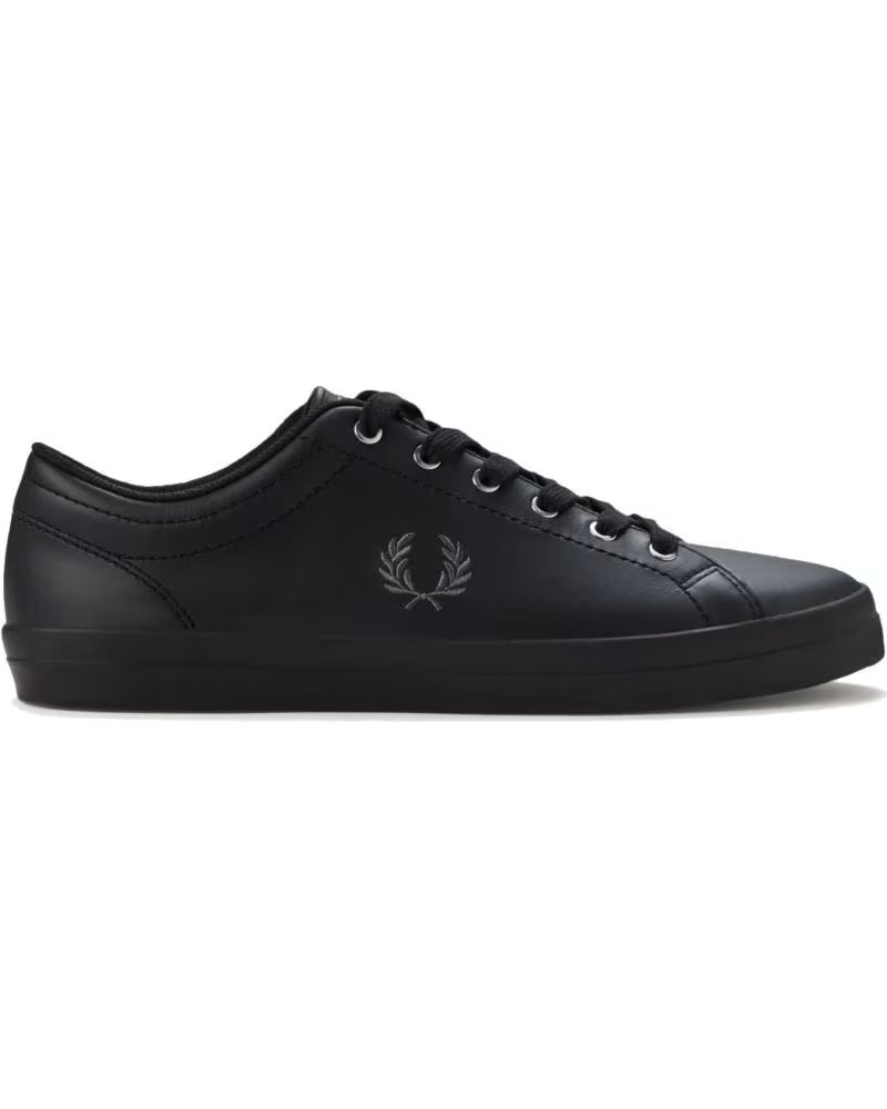 ZAPATILLAS FRED PERRY BASELINE LEATHER B1306 NEGRO BLACK
