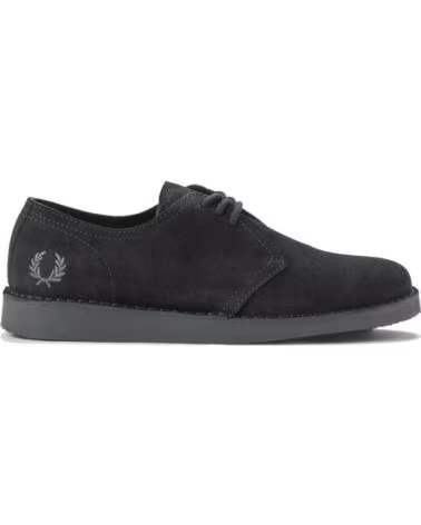 ZAPATOS FRED PERRY LINDEN SUEDE B9350 BLACK