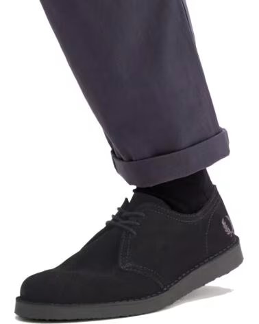 ZAPATOS FRED PERRY LINDEN SUEDE B9350 BLACK