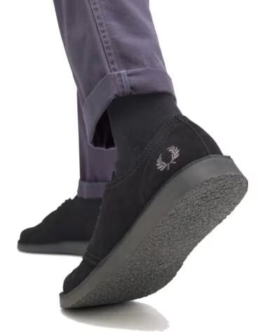 ZAPATOS FRED PERRY LINDEN SUEDE B9350 BLACK