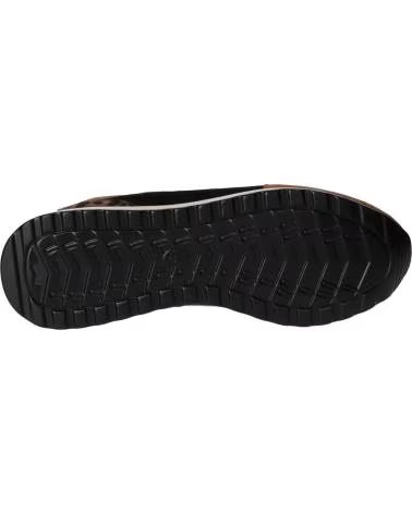 EXE SNEAKERS 161-62EX13 TEXTILE ANIMAL PRINT TEXTIL CAMEL BLACK