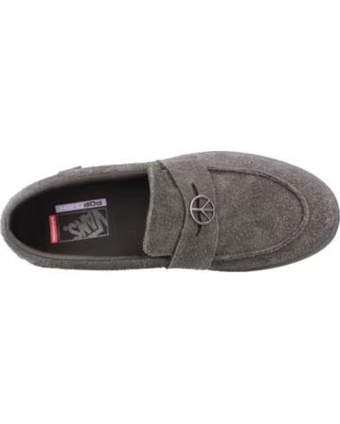 VANS OFF THE WALL MOCASINES HOMBRE MODELO 185125 COLOR GRIS ENV1