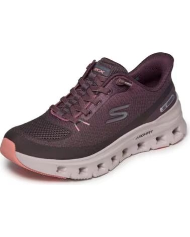 SKECHERS ARCH FIT GLIDE-STEP PRO SNEAKERS BROWN LILAC LILA