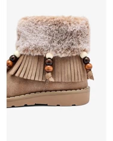 GIRLS MILITARY BOOTS CONGUITOS COSH113045 BROWN MARRON