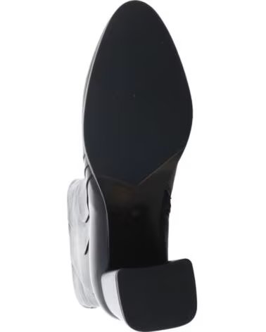 BOTINES DE PIEL REGARDE LE CIEL DELICESHORT HAIR FUR MILLIE-15 NEGRO