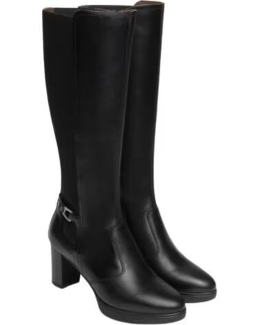 NERO GIARDINI BOTA ALTA PRESILHA SALTO 6 CM NEGRO