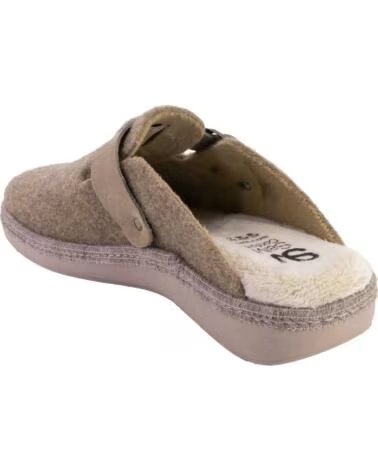 SALVI 29L000 ELFO ZAPATILLAS DE CASA DE MUJER MARRÓN ARENA